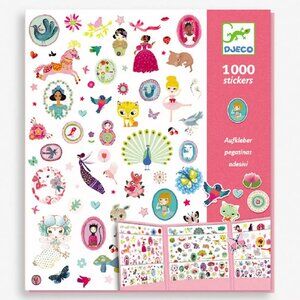 New sealed Djeco Stickers – 1000 Stickers For The Girls 🌼